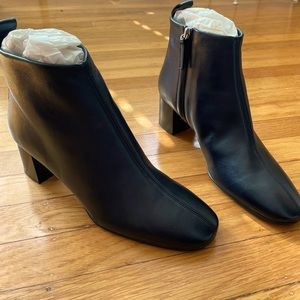 EVERLANE Black leather Day Boot 9 1/2 nwt